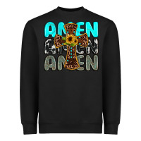Black amen Heavyweight Sweatshirt - JahusDesignShop