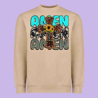 Amen Heavyweight Sweatshirt Designed By Jahusdesignshop