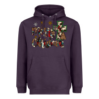 Plum merry christmas Heavyweight Hoodie - JahusDesignShop