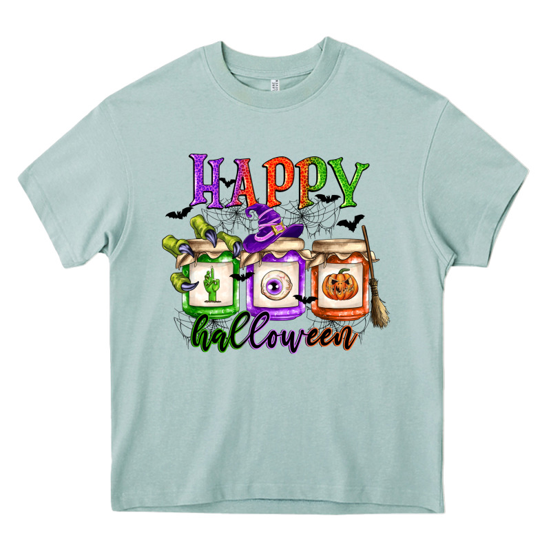 Happy Halloween Jars Heavy Core Tee by CowGirlArtShop | Teevron