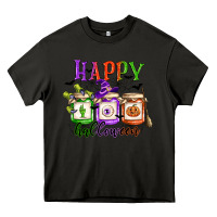 Asphalt happy halloween jars Heavy Core Tee - CowGirlArtShop