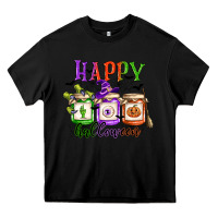 Black happy halloween jars Heavy Core Tee - CowGirlArtShop