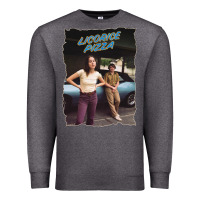 Charcoal Heather licoric new pizza Premium Sweatshirt - linhVisuals