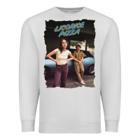 Dove Grey licoric new pizza Premium Sweatshirt - linhVisuals