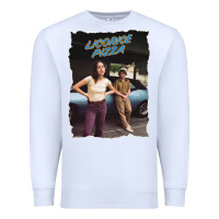 White licoric new pizza Premium Sweatshirt - linhVisuals