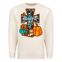 Sandshell thankful cross Premium Sweatshirt - JahusDesignShop