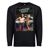 Black licoric new pizza Premium Sweatshirt - linhVisuals