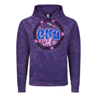 Cloud Purple CNA Life Vintage Hoodie - CowhideDigitalArt