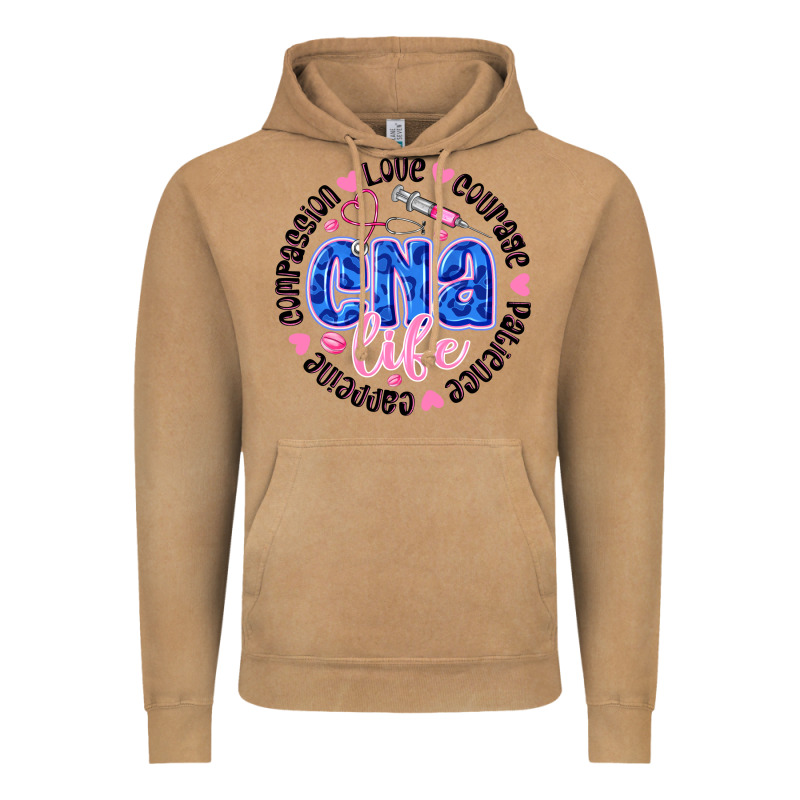 Cna Life Vintage Hoodie by CowhideDigitalArt | Teevron