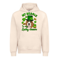 Sandshell st.patricks day my beagle is my lucky charm Urban Hoodie - RanaPortraitStore