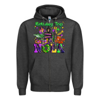 Charcoal Heather birthday trip nola Zipper Hoodie - JahusDesignShop