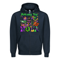 Navy birthday trip nola Zipper Hoodie - JahusDesignShop