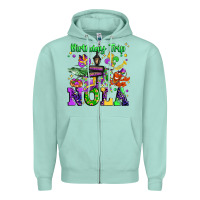 Seafoam birthday trip nola Zipper Hoodie - JahusDesignShop