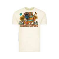 Vintage Arctic happy thanksgiving with truck bbs Vintage Tee - BundleAndBundleShop