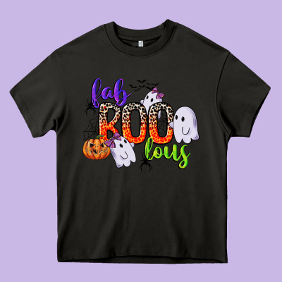 Fab Boo Lous Heavy Core Tee Designed By Cowgirlartshop
