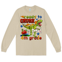 Mushroom ready to crush 4th grade Long Sleeve Tee - BundleAndBundleShop