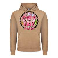 Vintage Coffee Grils Trip 2025 Vintage Hoodie - CowhideDigitalArt