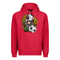 Cardinal soccer gnome Premium Hoodie - RacoonDesign