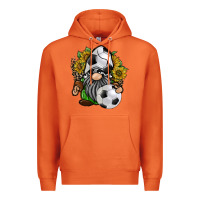 Carrot soccer gnome Premium Hoodie - RacoonDesign
