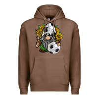 Chestnut soccer gnome Premium Hoodie - RacoonDesign