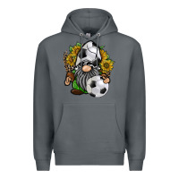 Rock soccer gnome Premium Hoodie - RacoonDesign
