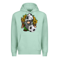 Seafoam soccer gnome Premium Hoodie - RacoonDesign