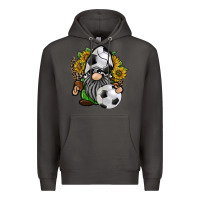 Smoke soccer gnome Premium Hoodie - RacoonDesign