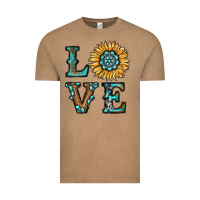 Vintage Coffee sunflower love Vintage Tee - RanaPortraitStore