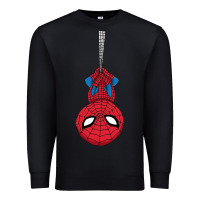 Black the spider kids cartoon Premium Sweatshirt - linhVisuals