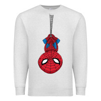 Oatmeal Heather the spider kids cartoon Premium Sweatshirt - linhVisuals