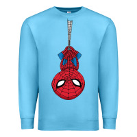 Ocean Blue the spider kids cartoon Premium Sweatshirt - linhVisuals