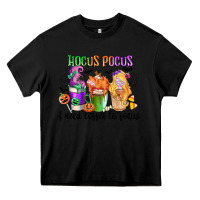 Black hocus pocus i need coffee to focus Heavy Core Tee - CowGirlArtShop