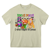 Mossy hocus pocus i need coffee to focus Heavy Core Tee - CowGirlArtShop