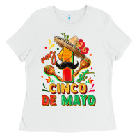 White My first cinco de mayo Ladies Tee - FaDigitalArtStudio