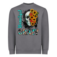 Storm beautiful crazy skull Heavyweight Sweatshirt - JahusDesignShop