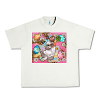 Pistachio Easter Bunny And Egg With Leopard Pattern Tumbler Urban Heavy Tee - BundleAndBundleShop