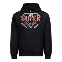 Black super nurse Urban Hoodie - RanaPortraitStore