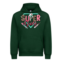 Forest Green super nurse Urban Hoodie - RanaPortraitStore