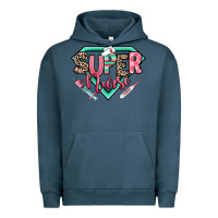 Pigment Midnight Navy super nurse Urban Hoodie - RanaPortraitStore
