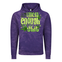 Cloud Purple i'm not high enough for Vintage Hoodie - CowhideDigitalArt