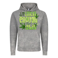 Cloud Rock i'm not high enough for Vintage Hoodie - CowhideDigitalArt
