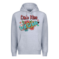 Heather Grey little miss third grade Premium Hoodie - Jasminsmagicworld