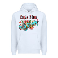 White little miss third grade Premium Hoodie - Jasminsmagicworld