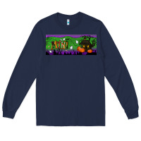 Navy halloween mini 15 oz mug Long Sleeve Tee - BundleAndBundleShop