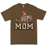 Cacao Baseball mom Premium Tee - HowdyJamesFarm