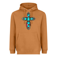 Meerkat gemstone cross Heavyweight Hoodie - JahusDesignShop