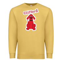 Antique Gold clifford the big red dog 98093899 Premium Sweatshirt - linhVisuals