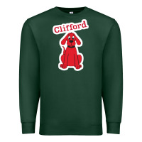 Sports Green clifford the big red dog 98093899 Premium Sweatshirt - linhVisuals