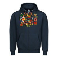 Navy fiesta squad Zipper Hoodie - JahusDesignShop