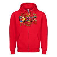 Red fiesta squad Zipper Hoodie - JahusDesignShop